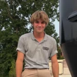 People gather for a memorial car ride honoring 18-year-old Zander Johnson